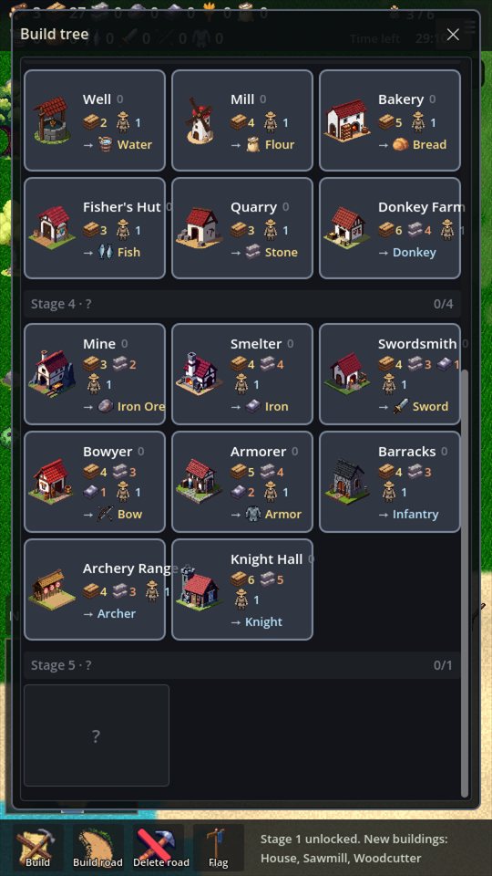 Build tree