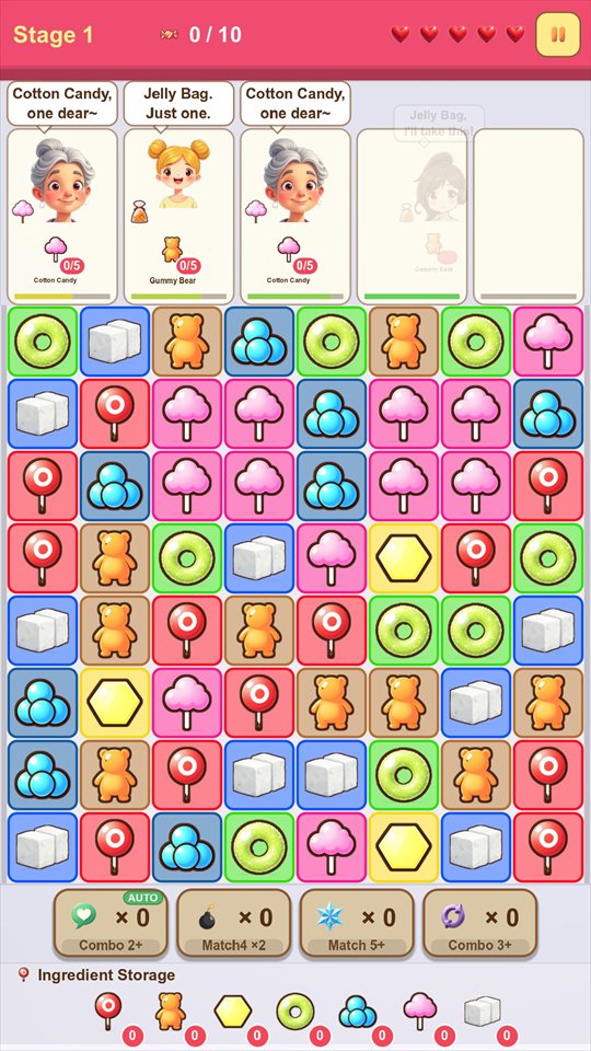 Candy Shop gameplay