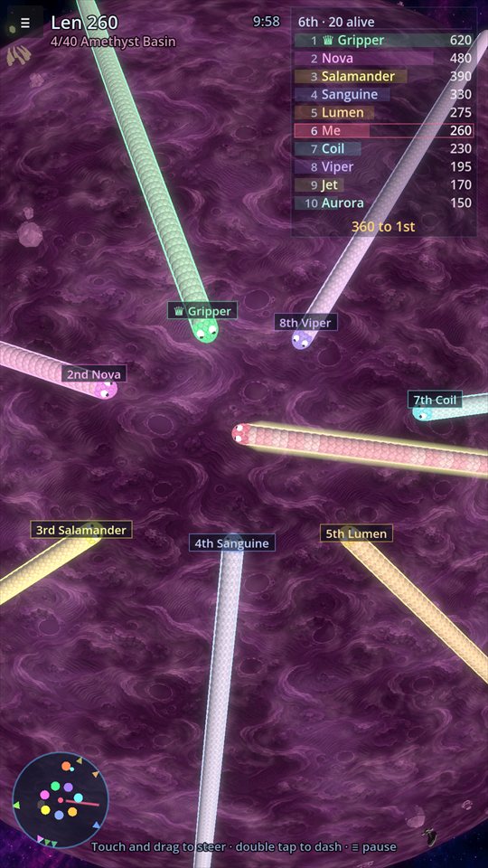 Crowded planet battle